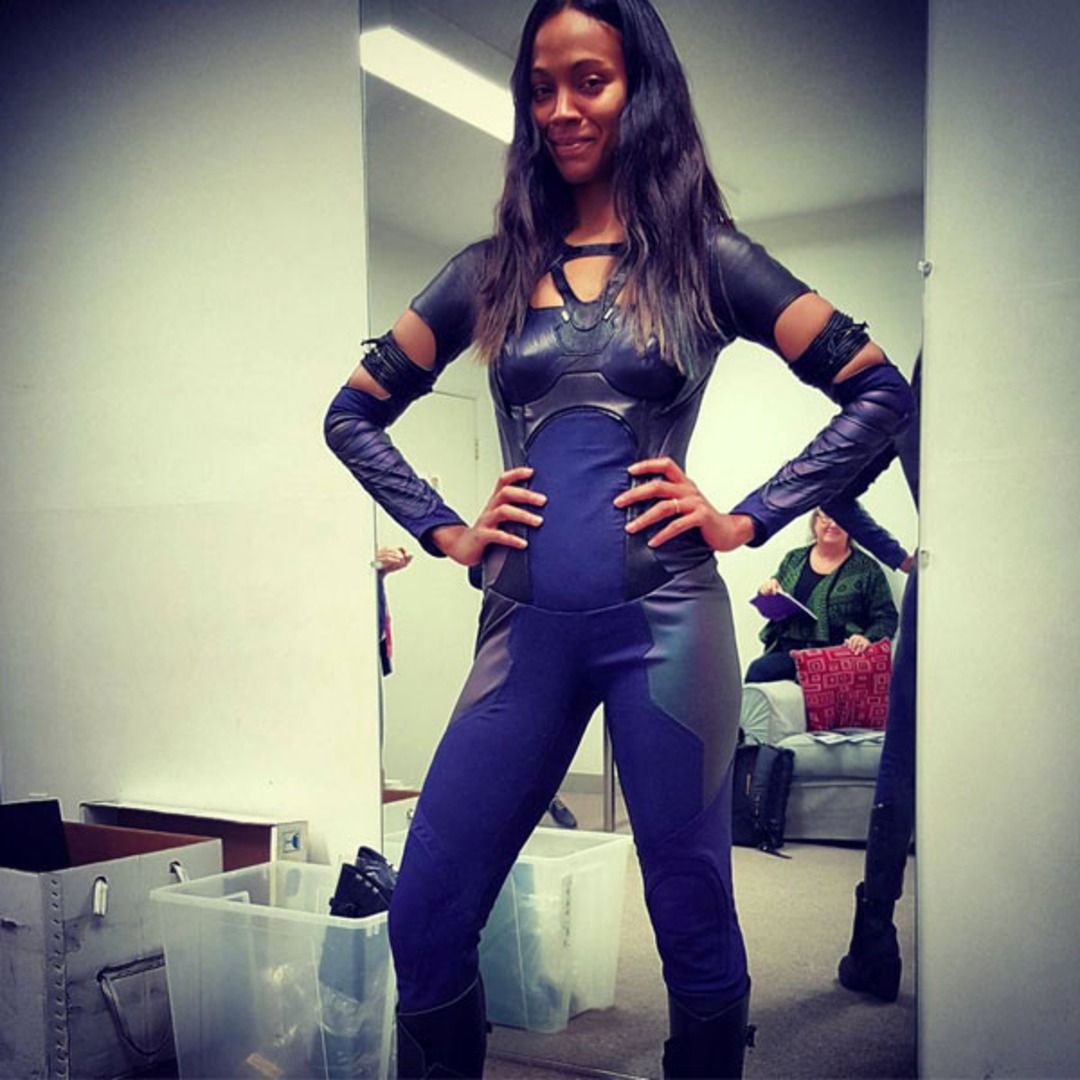 Zoe Saldana Is Proud of Her Post-Baby Body